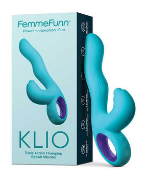 Femme Funn Klio Triple Action Rabbit - Turquoise