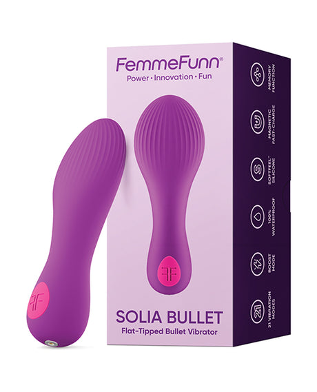 Femme Funn Solia Bullet - Purple