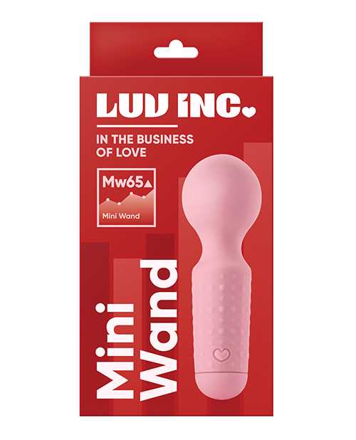 Luv Inc. 4" Mini Wand - Light Pink