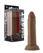 Shaft Model J Liquid Silicone 6.5" Dong - Oak