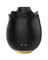 Fifty Shades of Grey Black Rose Rechargeable Silicone Clitoral Stimulator - Black