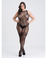 Fifty Shades of Grey Captivate Lacy Body Stocking Black O/S Curve