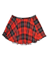 Vibes FUCK OFF Skirt Plaid L/XL