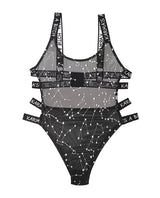 Vibes Karma's a Bitch Bodysuit Black S/M