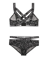 Vibes Karma's a Bitch Bralette & Cutout Panty Black M/L
