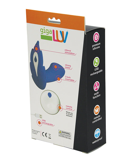 GigaLuv Deep Secret Remote - Blue