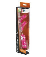 GigaLuv Vibro Clamps - 10 Functions Pink