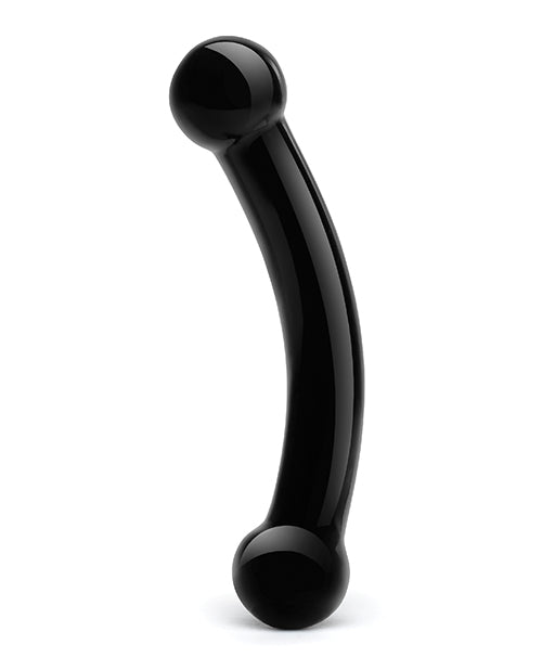 Glas Double Bull Black Dildo