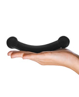 Glas Double Bull Black Dildo