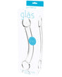 Glas 7" Curved Glass G Spot Stimulator - Clear