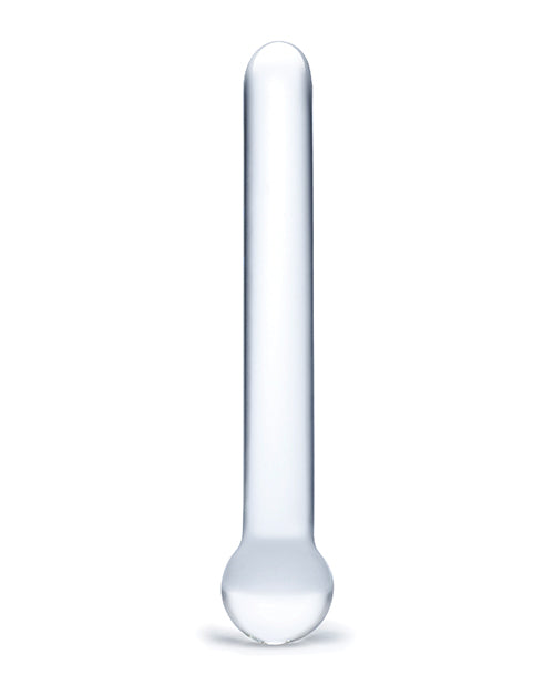 Glas Straight Glass Dildo 7in - Clear