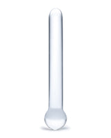 Glas Straight Glass Dildo 7in - Clear