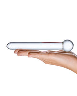 Glas Straight Glass Dildo 7in - Clear