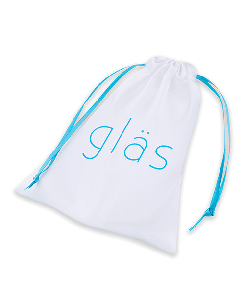 Glas Glass Butt Plug 3.5in - Clear