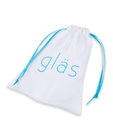 Glas Classic Glass Butt Plug 4in - Clear