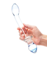 Glas Double Play Dual-Ended Dildo 9.5in - Clear