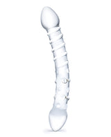 Glas Double Trouble Glass Dildo - Clear