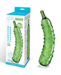 Glas 8.25" Dildo Caressing Cucumber