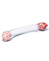 Glas Red Head Double Dildo