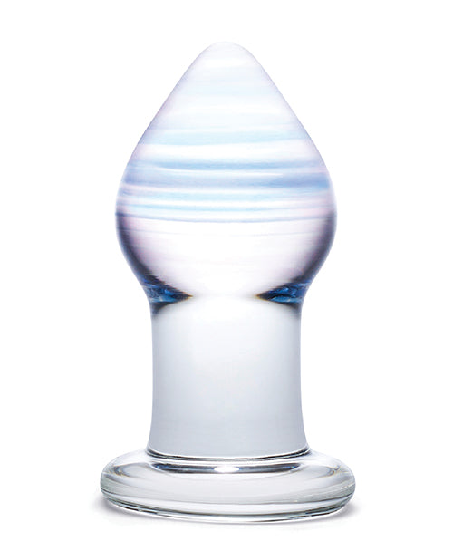 Glas Amethyst Rain Butt Plug