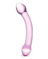 Glas Double Trouble Dildo - Purple