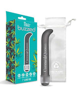 Buzzed 7" G-Spot Vibe - Canna Queen Black