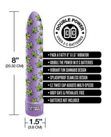 Stoner Vibes Pack A Fatty Multi Speed Vibrator - Purple Haze