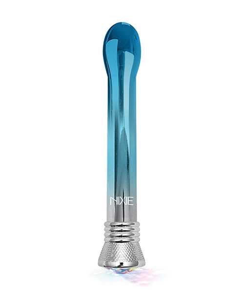 Nixie Waterproof Bulb Vibe - 10 Function Blue Ombre Glow