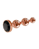 Gender X Gold Digger Anal Plug - Small - Rose Gold/Black