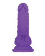 Gender X Semi Sweet Tart Color Changing Silicone Dildo - Blue To Purple