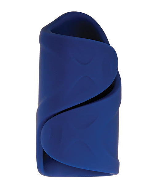 Gender X Ins and Outs Rechargeable Silicone Dildo and Stroker Set (2 piece) - Blue