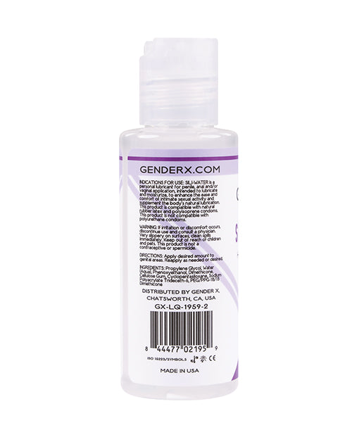 Gender X Sili-Water Hybrid Lubricant 2oz
