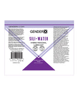 Gender X Sili-Water Hybrid Lubricant 2oz
