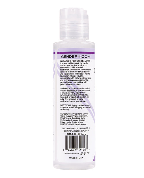 Gender X Sili-Water Hybrid Lubricant 4oz
