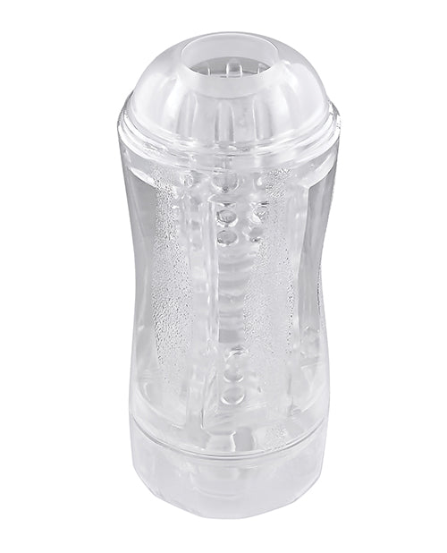 Gender X Double Fantasy Dual End Stroker - Clear