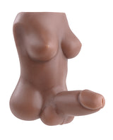Gender X The Complete Package Full Body Textured Stroker - Chocolate
