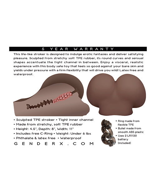 Gender X A Handful Male Anal Masturbator - Chocolate