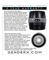 Gender X Barrel Of Fun Double Side Stroker - Black