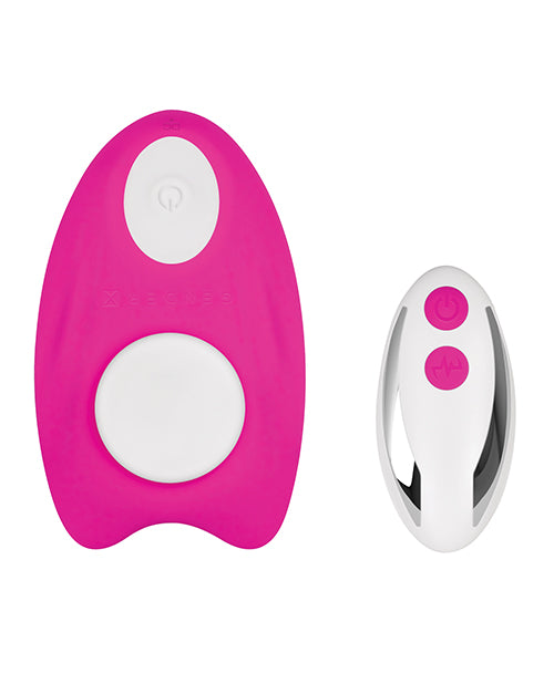 Gender X Under The Radar Rechargeable Silicone Panty Vibe with Remote Control - Pink
