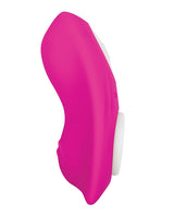 Gender X Under The Radar Rechargeable Silicone Panty Vibe with Remote Control - Pink