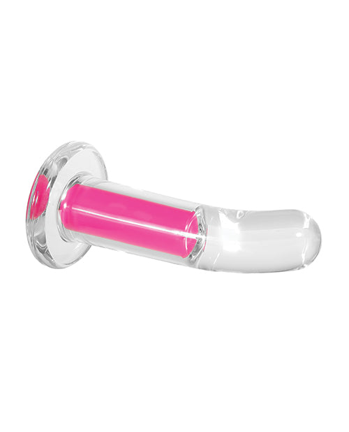 Gender X Pink Paradise Silicone Rechargeable Vibrator with Remote Control - Clear/Pink