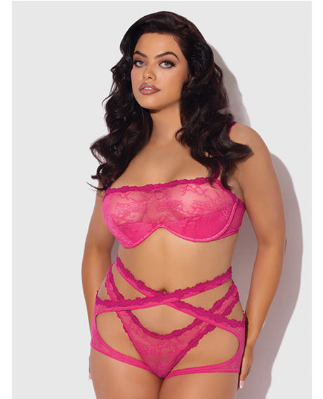 Yvone Lace Bra w/Removable Straps