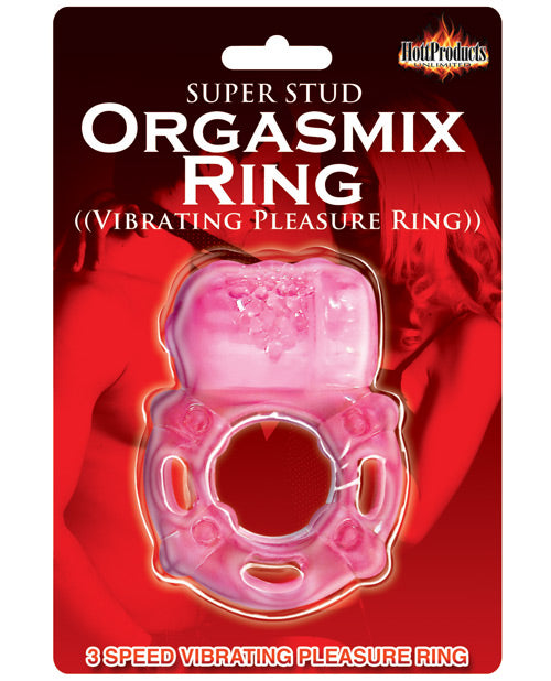 Super Stud Orgasmix Ring Pleasure Ring 3 Speed - Magenta