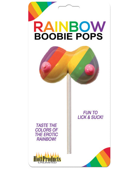 Rainbow Boobie Pops - Rainbow