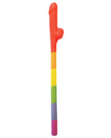 Rainbow Pecker Straws 10 Each Per Pack