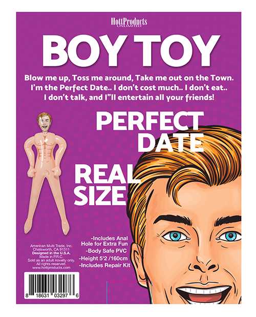 Boy Toy Real Life Size Male Blow-Up Doll 5.2 Feet