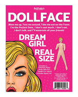 Doll Face Real Life Size Female Blow-Up Doll 5.2 Feet