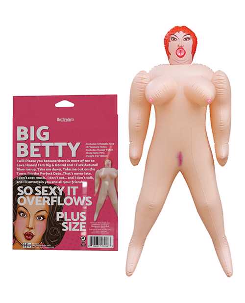 Big Betty Blow-Up Doll 5.5 ft - Vanilla