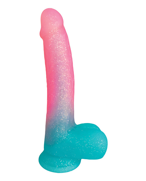 Sweet Sex Lollicock Silicone Dildo 8.5in - Multicolor