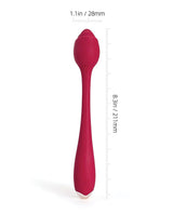 Rosette Clitoral & G Spot Vibrator - Red